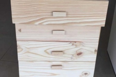 Cajonera en Pino natural